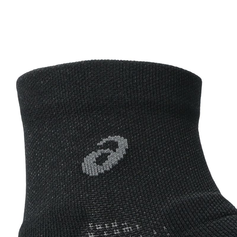 Medias ASICS Performance Run Sock Quarter Performance Black Unisex - 2