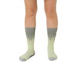 Medias ASICS Performance Run Sock Crew Monument Blue/Whisper Green Unisex - 3