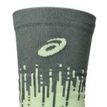 Medias ASICS Performance Run Sock Crew Monument Blue/Whisper Green Unisex - 2