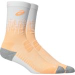Medias ASICS Performance Run Sock Crew Citron/Jasper Green Unisex - 0