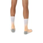 Medias ASICS Performance Run Sock Crew Citron/Jasper Green Unisex - 4