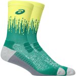 Medias ASICS Performance Run Sock Crew Edo Purple/Flash Red Unisex - 0