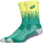 Medias ASICS Performance Run Sock Crew Edo Purple/Flash Red Unisex - 1