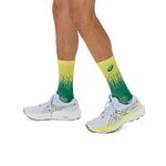 Medias ASICS Performance Run Sock Crew Edo Purple/Flash Red Unisex - 6