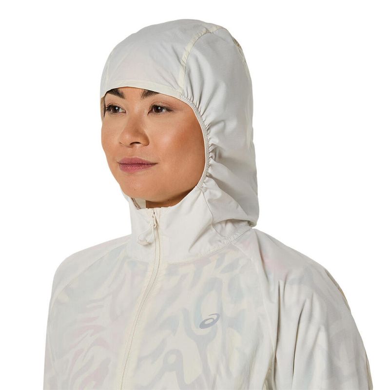 Casaca ASICS Road Packable Jacket Birch Mujer - 4