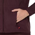 Casaca ASICS Road Packable Jacket Dark Currant Mujer - 5
