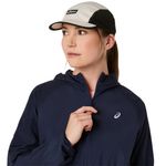 Casaca ASICS Road Packable Jacket Dark Blue/Black Mujer - 3
