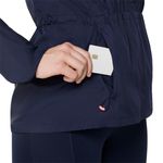Casaca ASICS Road Packable Jacket Dark Blue/Black Mujer - 4