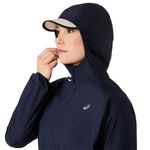 Casaca ASICS Road Packable Jacket Dark Blue/Black Mujer - 5