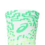 Medias ASICS Performance Run Sock Crew Brilliant White/Illum- Green/Vital Green Unisex - 2