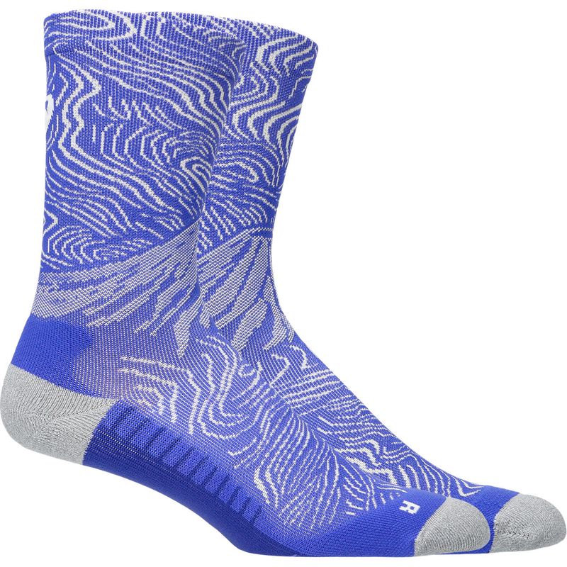 Medias ASICS Fujitrail Graphic Crew Sock Cobalt Burst/Cream Unisex - 0