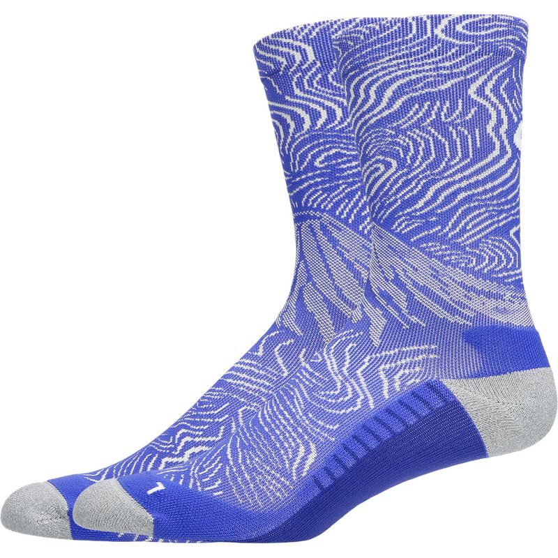 Medias ASICS Fujitrail Graphic Crew Sock Cobalt Burst/Cream Unisex - 1