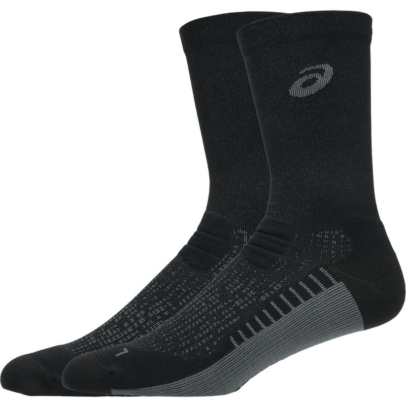Medias ASICS Performance Run Sock Crew Performance Black Unisex - 1