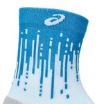 Medias ASICS Performance Run Sock Quarter Aegean Blue/Arctic Blue Unisex - 2