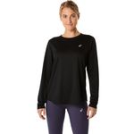 Polo ASICS Asics Silver LS Top Black Mujer - 0