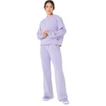 Polera ASICS Nagino Refined Texture Sweat Top Blue/Purple Mujer - 6