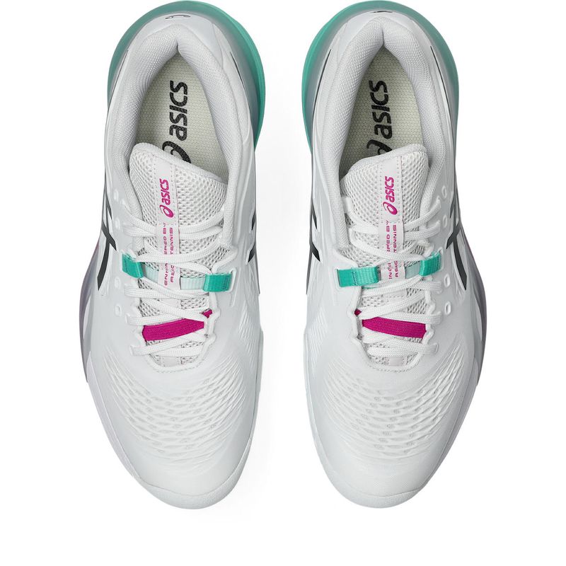 Zapatillas ASICS Gel-Resolution Clay White/Aurora Green Hombre - 2