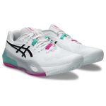 Zapatillas ASICS Gel-Resolution Clay White/Aurora Green Hombre - 3