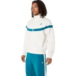 Polera ASICS Heritage Track Jacket Cream Unisex - 1