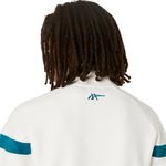 Polera ASICS Heritage Track Jacket Cream Unisex - 4
