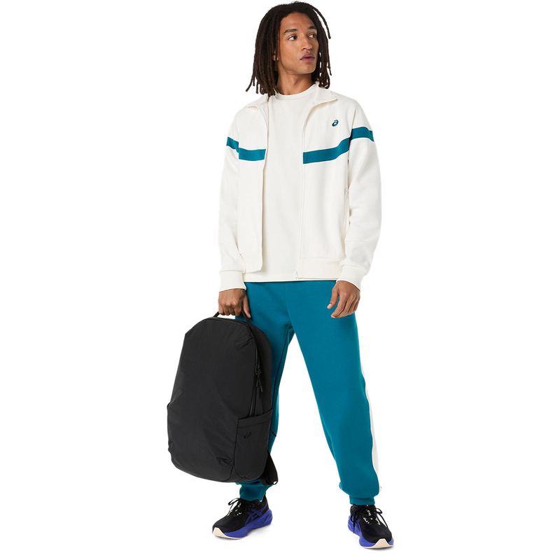 Polera ASICS Heritage Track Jacket Cream Unisex - 8