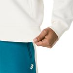 Polera ASICS Heritage Track Jacket Cream Unisex - 6