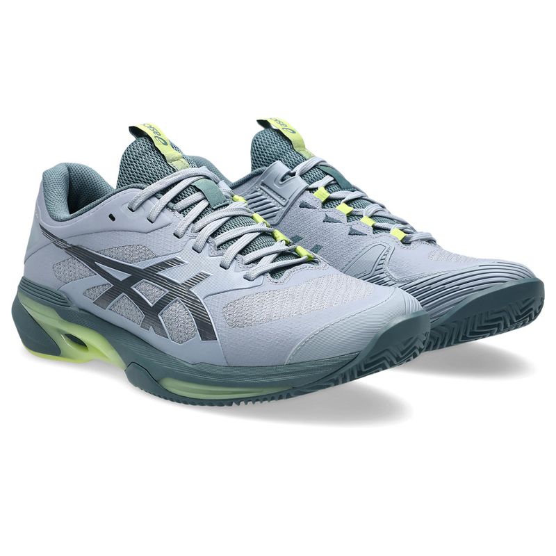 Zapatillas ASICS Solution Speed Clay Grey Blue/Ironclad Hombre - 2