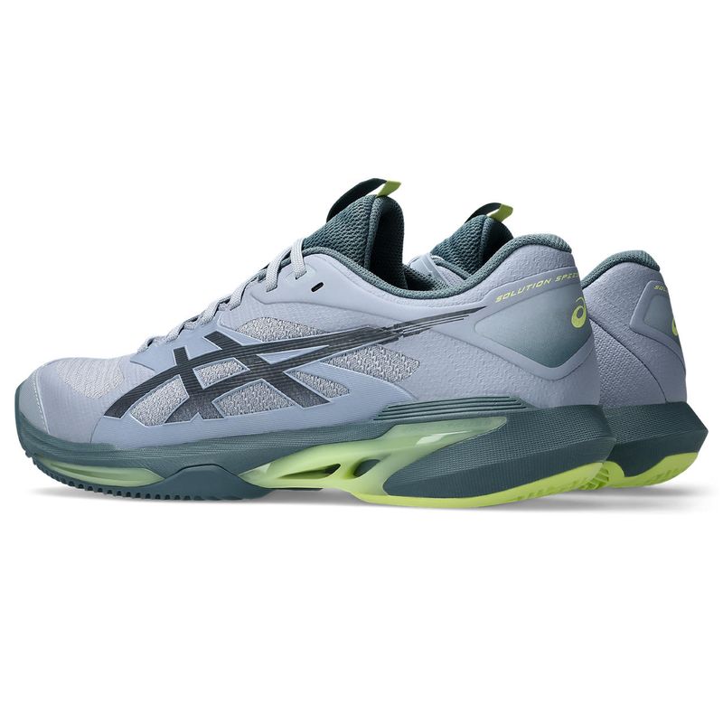 Zapatillas ASICS Solution Speed Clay Grey Blue/Ironclad Hombre - 3