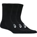 Medias ASICS 3 Pack Crew Sock Performance Black Unisex - 0