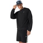 Polera ASICS Track Club Heritage Crew-Neck Top C Performance Black Unisex - 1