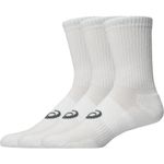 Medias ASICS 3 Pack Crew Sock Brilliant White Unisex - 1