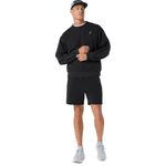 Polera ASICS Track Club Heritage Crew-Neck Top C Performance Black Unisex - 7