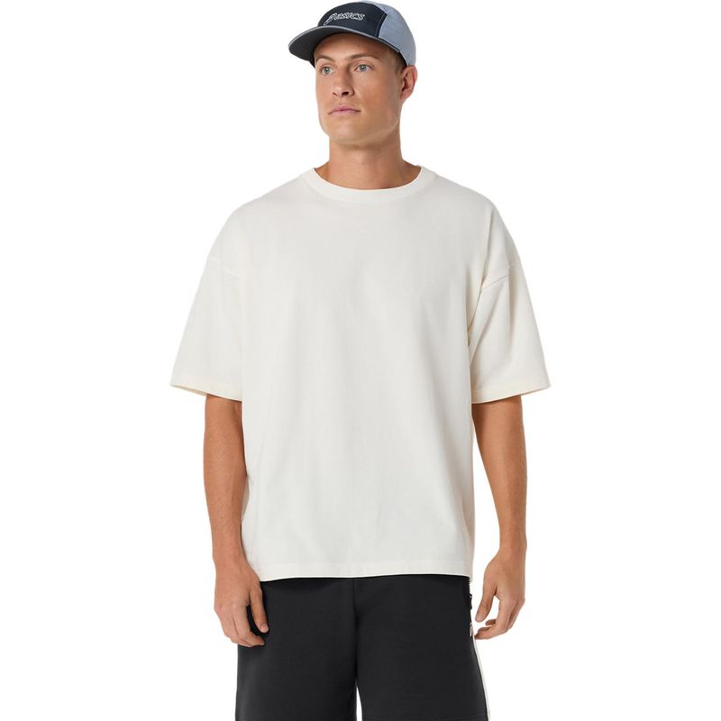 Polo ASICS Track Club Heritage Relaxed Tee C Cream Unisex - 0