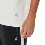 Polo ASICS Track Club Heritage Relaxed Tee C Cream Unisex - 3