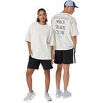 Polo ASICS Track Club Heritage Relaxed Tee C Cream Unisex - 8