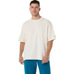 Polo ASICS Heritage Heavy Cotton Run City Tee Cream/London Unisex - 0