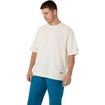 Polo ASICS Heritage Heavy Cotton Run City Tee Cream/London Unisex - 1