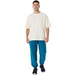 Polo ASICS Heritage Heavy Cotton Run City Tee Cream/London Unisex - 7