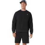 Polera ASICS Track Club Heritage Crew-Neck Top C Performance Black Unisex - 0