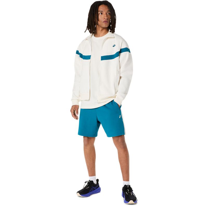 Polo ASICS Heritage Heavy Cotton Run City Tee Cream/Tokyo Unisex - 6