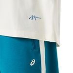 Polo ASICS Heritage Heavy Cotton Run City Tee Cream/Tokyo Unisex - 3