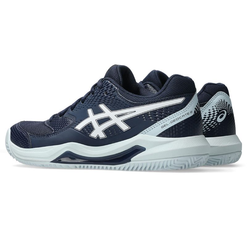 Zapatillas ASICS GEL-Dedicate 8 Clay Midnight/White Mujer - 4