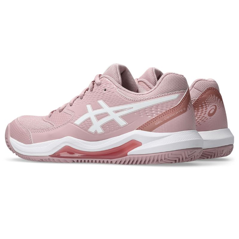 Zapatillas ASICS GEL-Dedicate 8 Clay Morganite/White Mujer - 4