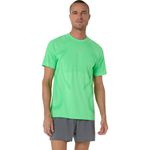 Polo ASICS Road Seamless Ss Top C Vital Green/Illuminate Green Hombre - 0