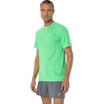 Polo ASICS Road Seamless Ss Top C Vital Green/Illuminate Green Hombre - 1