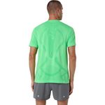 Polo ASICS Road Seamless Ss Top C Vital Green/Illuminate Green Hombre - 2