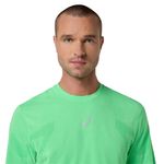 Polo ASICS Road Seamless Ss Top C Vital Green/Illuminate Green Hombre - 3