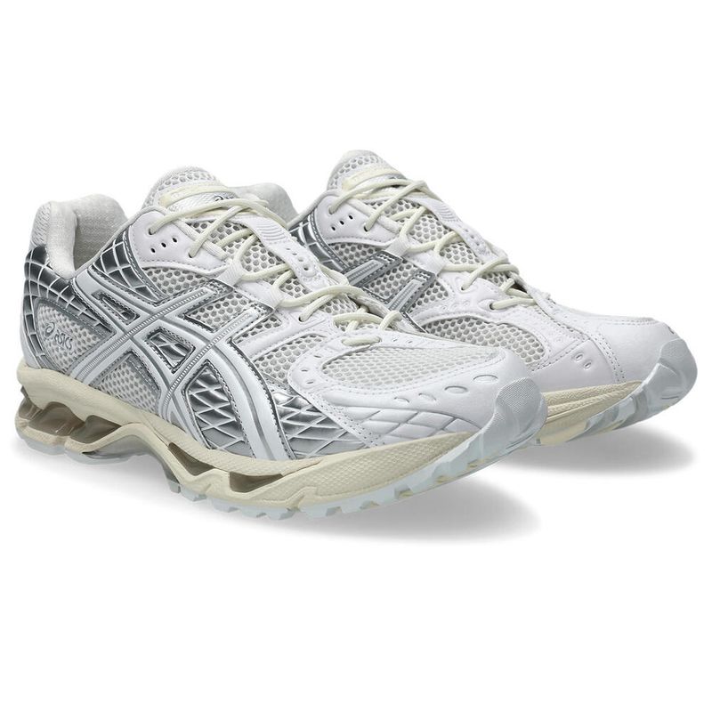 Zapatillas ASICS GEL-Nimbus 10-1 White/Pure Silver Unisex - 2