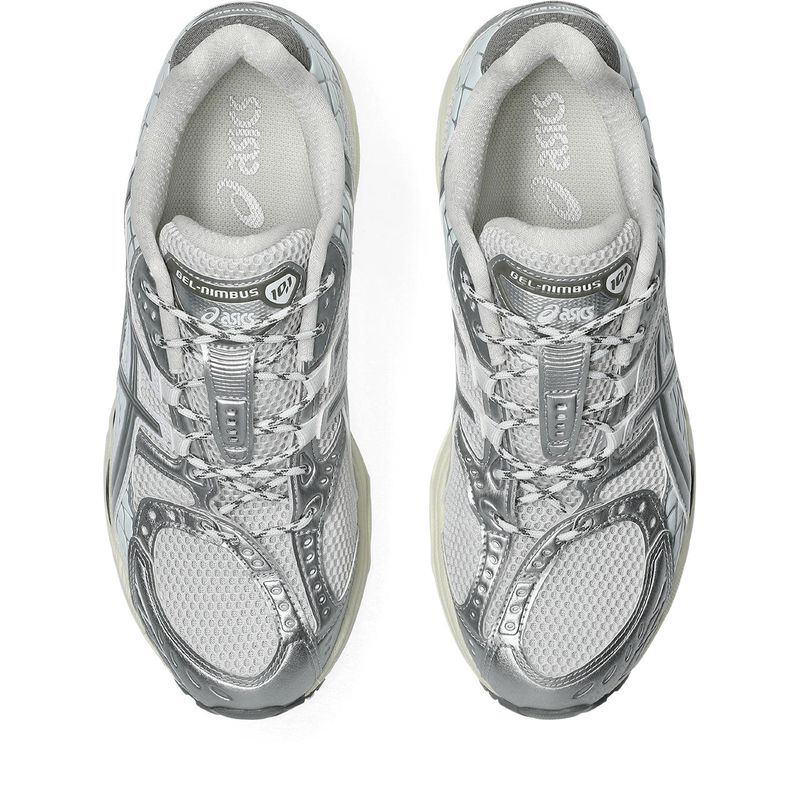 Zapatillas ASICS GEL-Nimbus 10-1 White/Airy Blue Unisex - 2