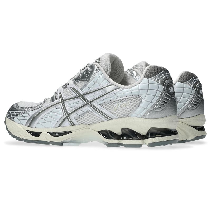 Zapatillas ASICS GEL-Nimbus 10-1 White/Airy Blue Unisex - 4